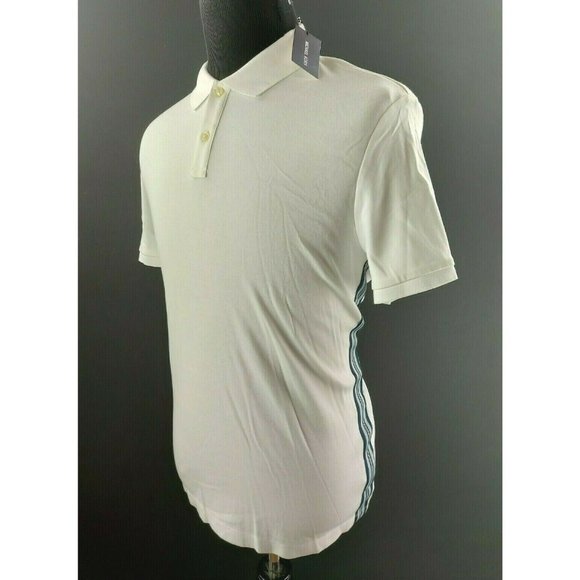 Michael Kors Side Tape Stripe Soft Polo Shirt - Picture 2 of 5